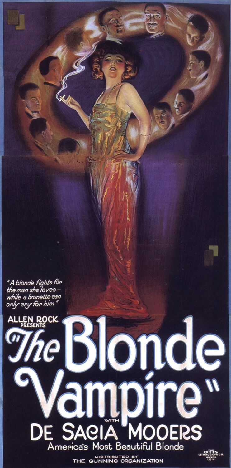 Extra Large Movie Poster Image for The Blonde Vampire 