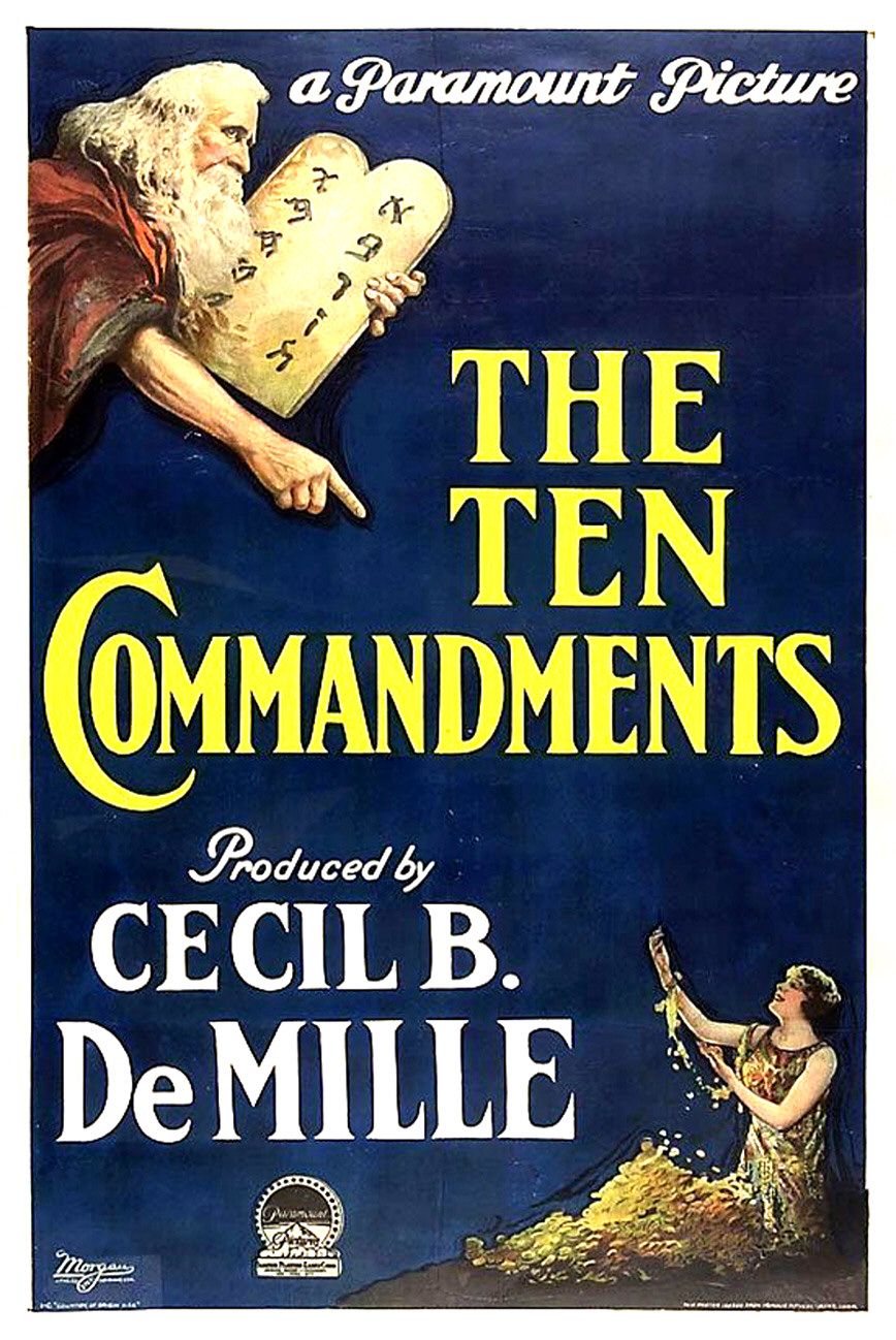 Extra Large Movie Poster Image for The Ten Commandments (#2 of 3)