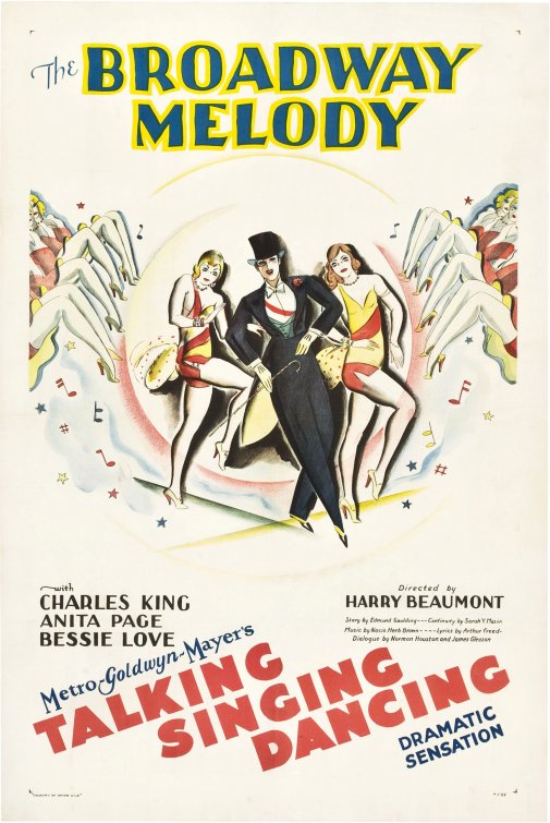 The Broadway Melody Movie Poster