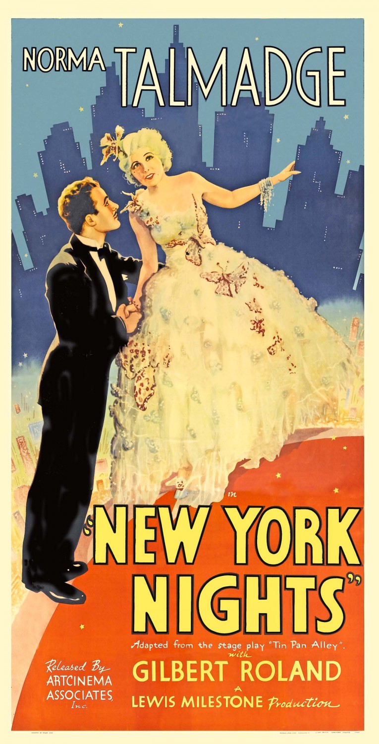 Extra Large Movie Poster Image for New York Nights (#2 of 2)