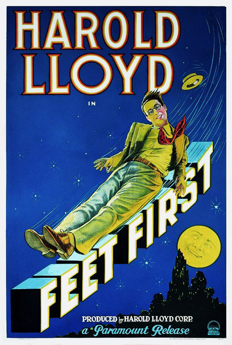 Extra Large Movie Poster Image for Feet First 