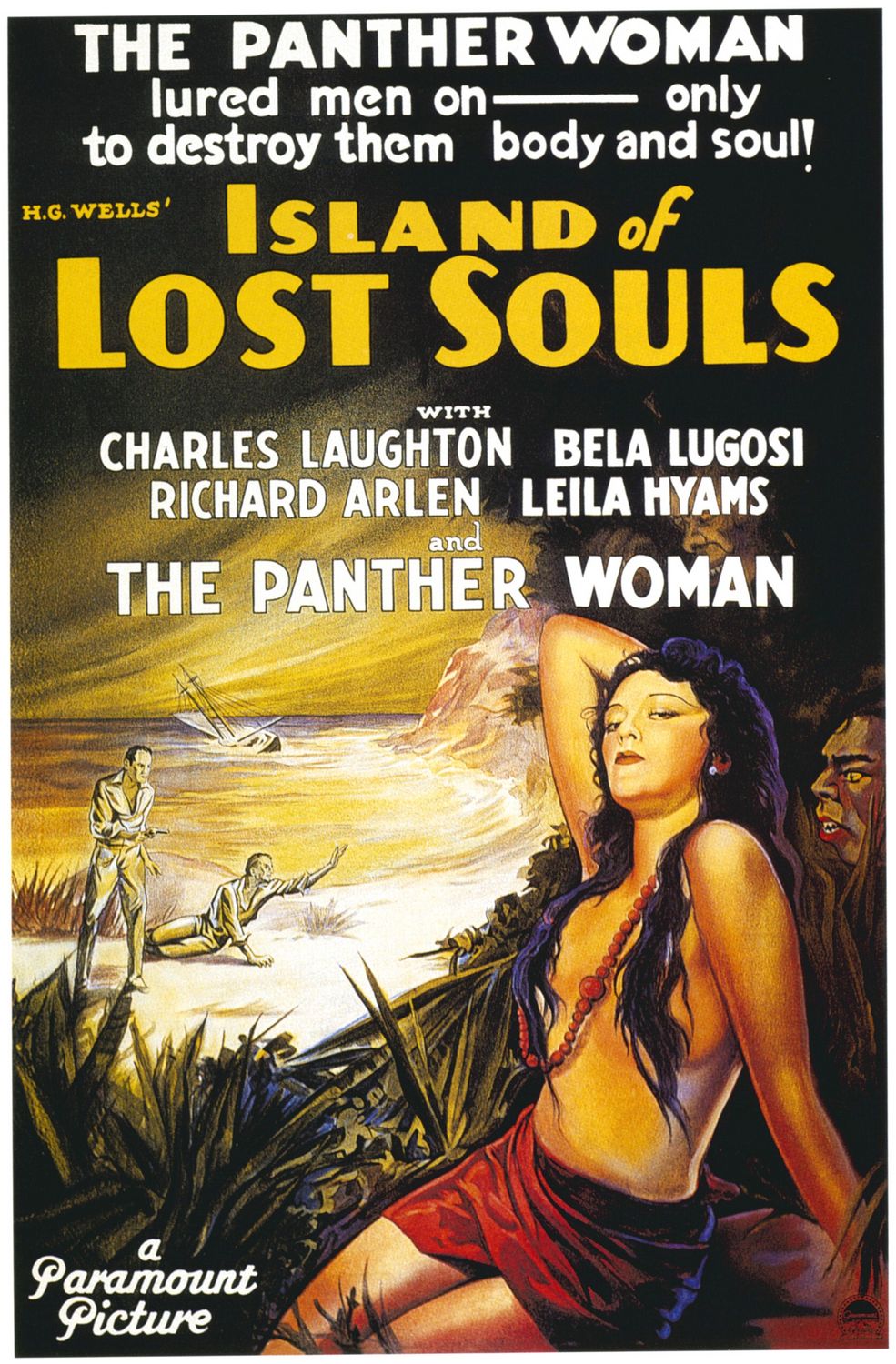 Extra Large Movie Poster Image for Island of Lost Souls 
