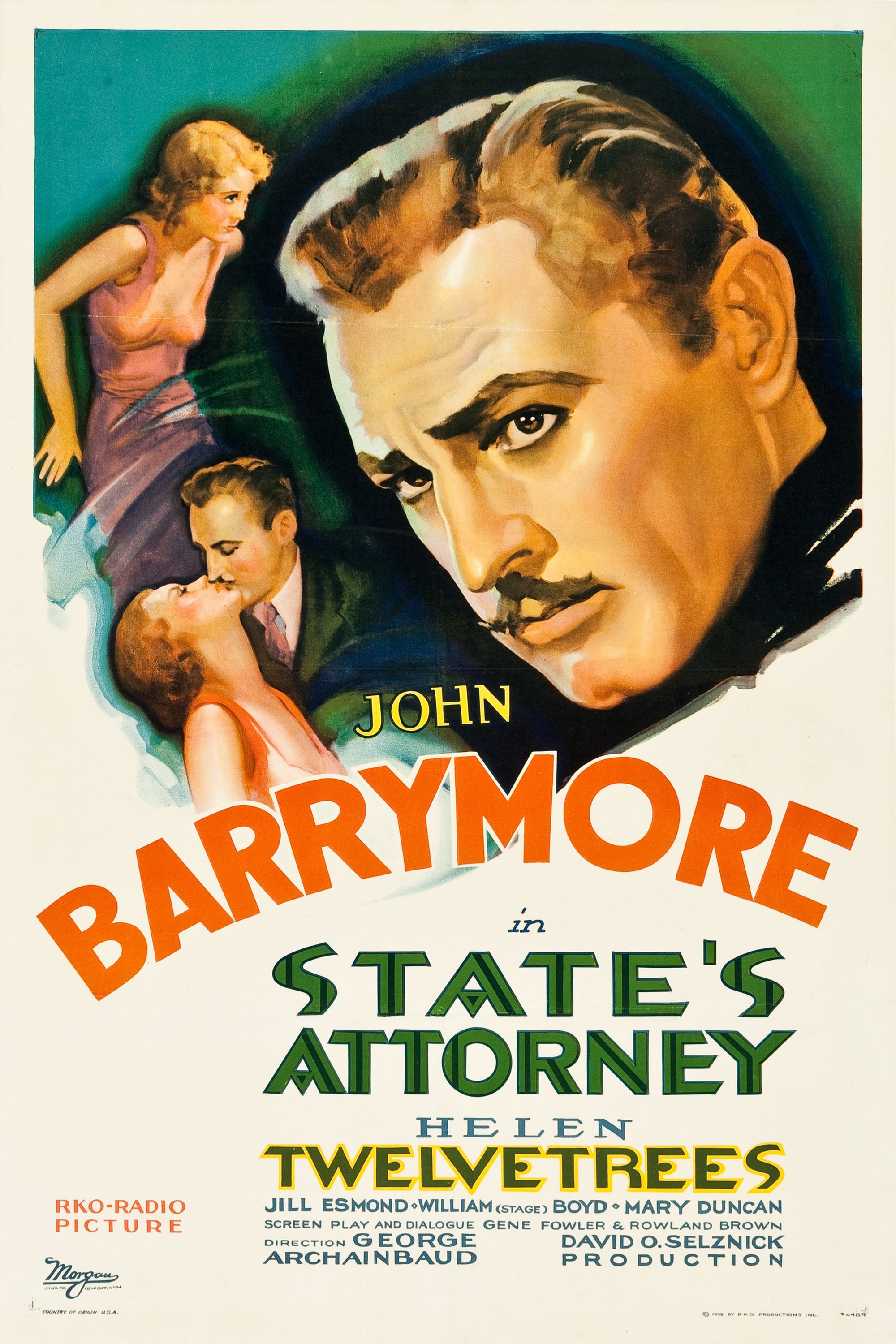 Mega Sized Movie Poster Image for State's Attorney 