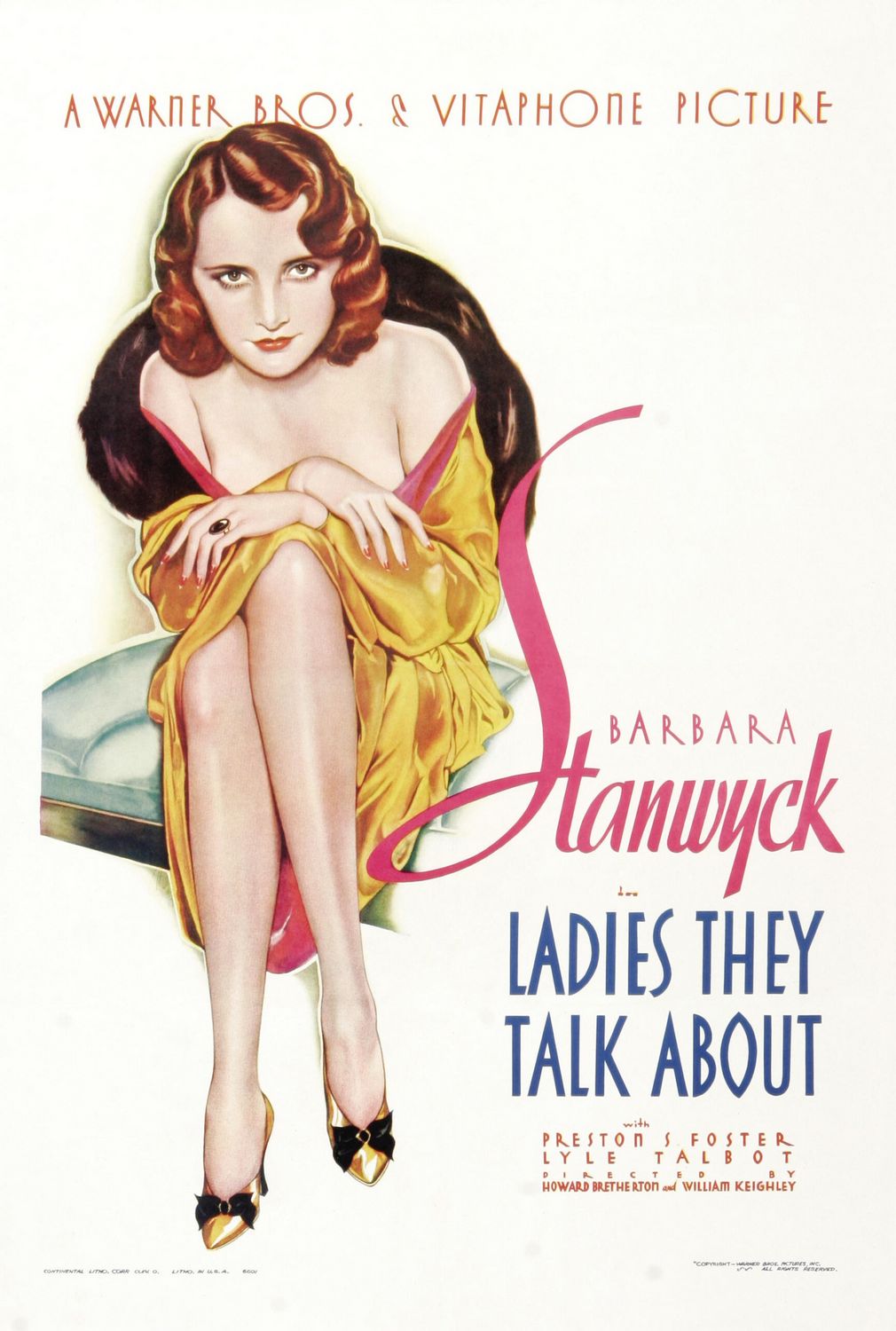 Extra Large Movie Poster Image for Ladies They Talk About 