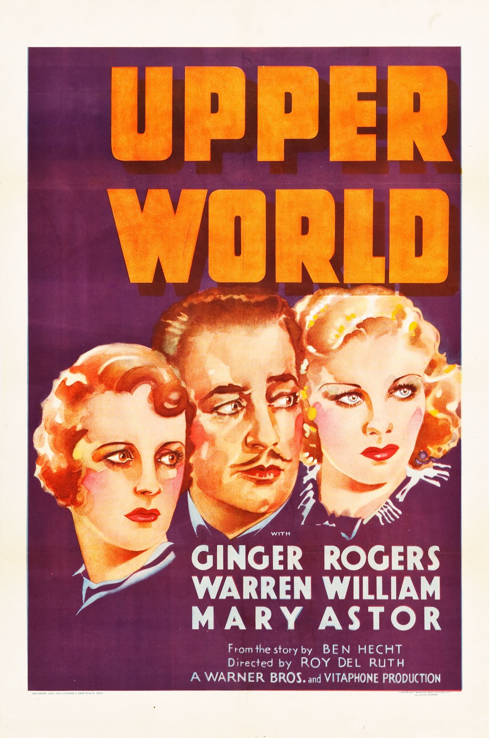 Extra Large Movie Poster Image for Upperworld 