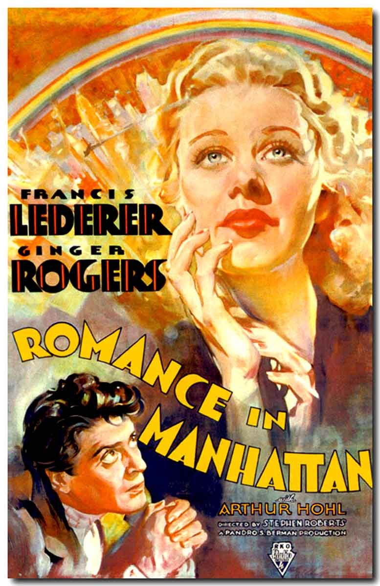 Extra Large Movie Poster Image for Romance in Manhattan 