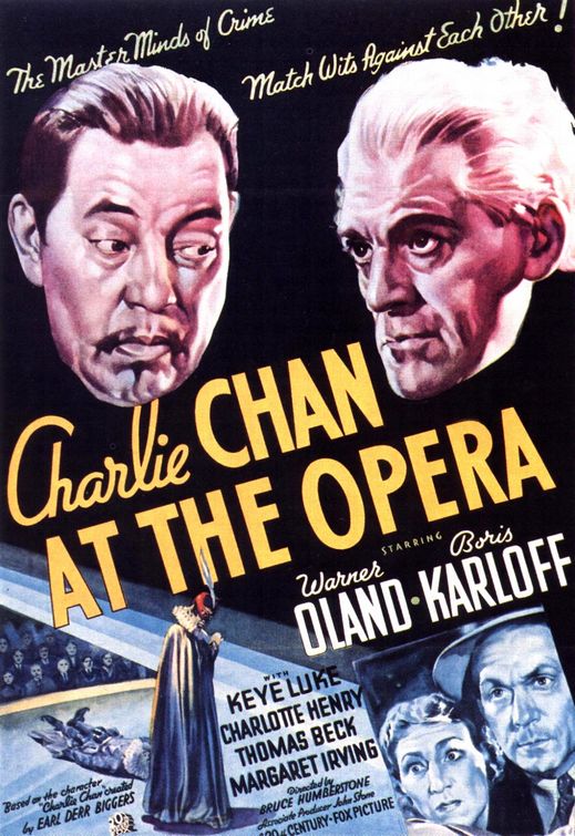 Charlie Chan at the Opera Movie Poster