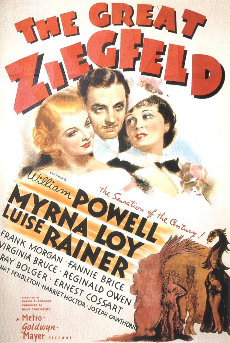 Extra Large Movie Poster Image for The Great Ziegfeld (#2 of 2)