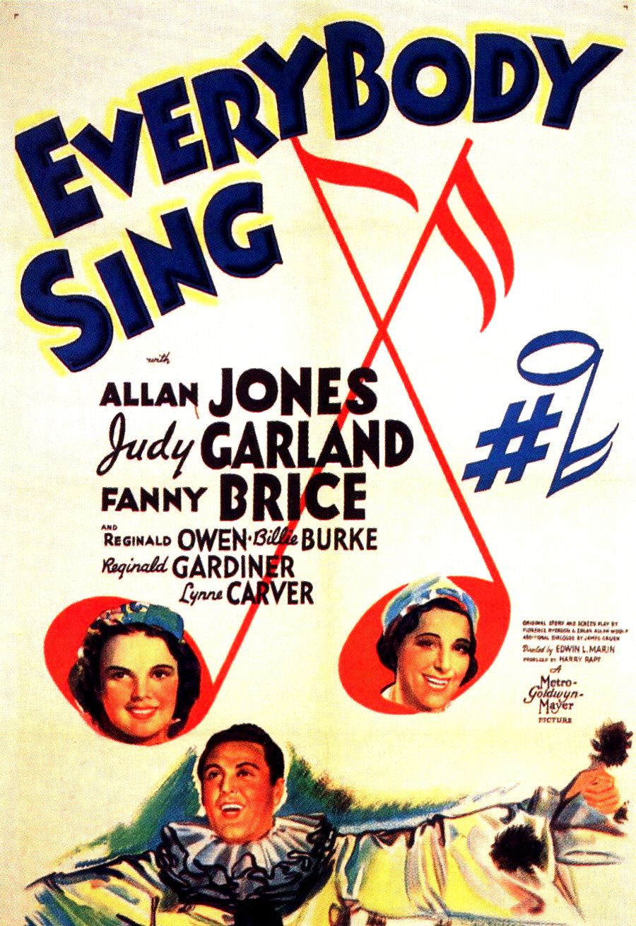Extra Large Movie Poster Image for Everybody Sing 