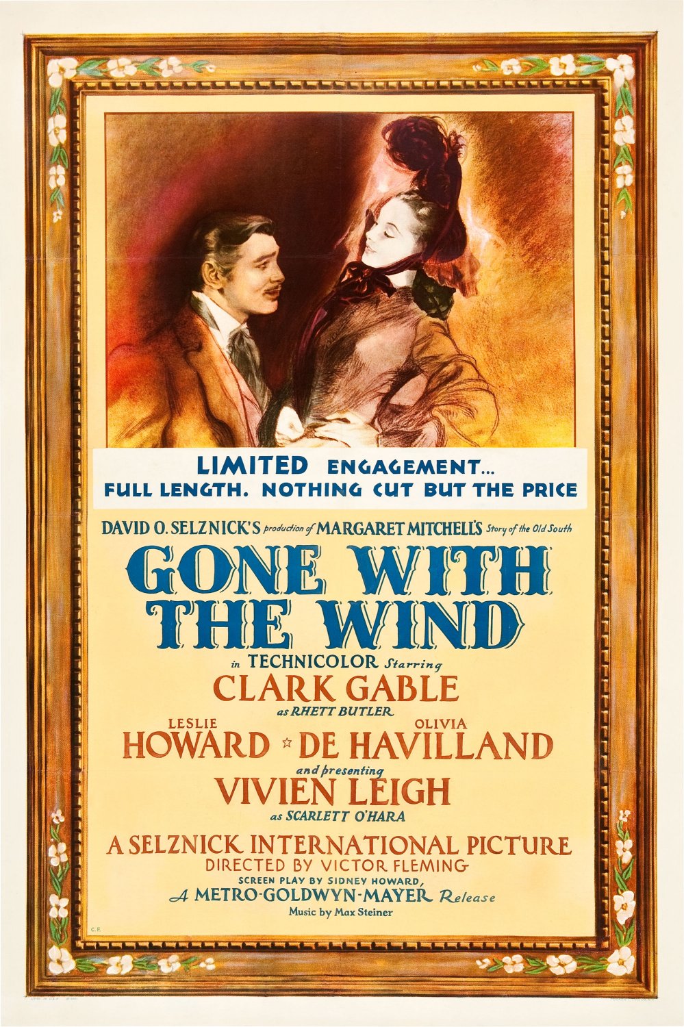 Extra Large Movie Poster Image for Gone With the Wind (#9 of 9)