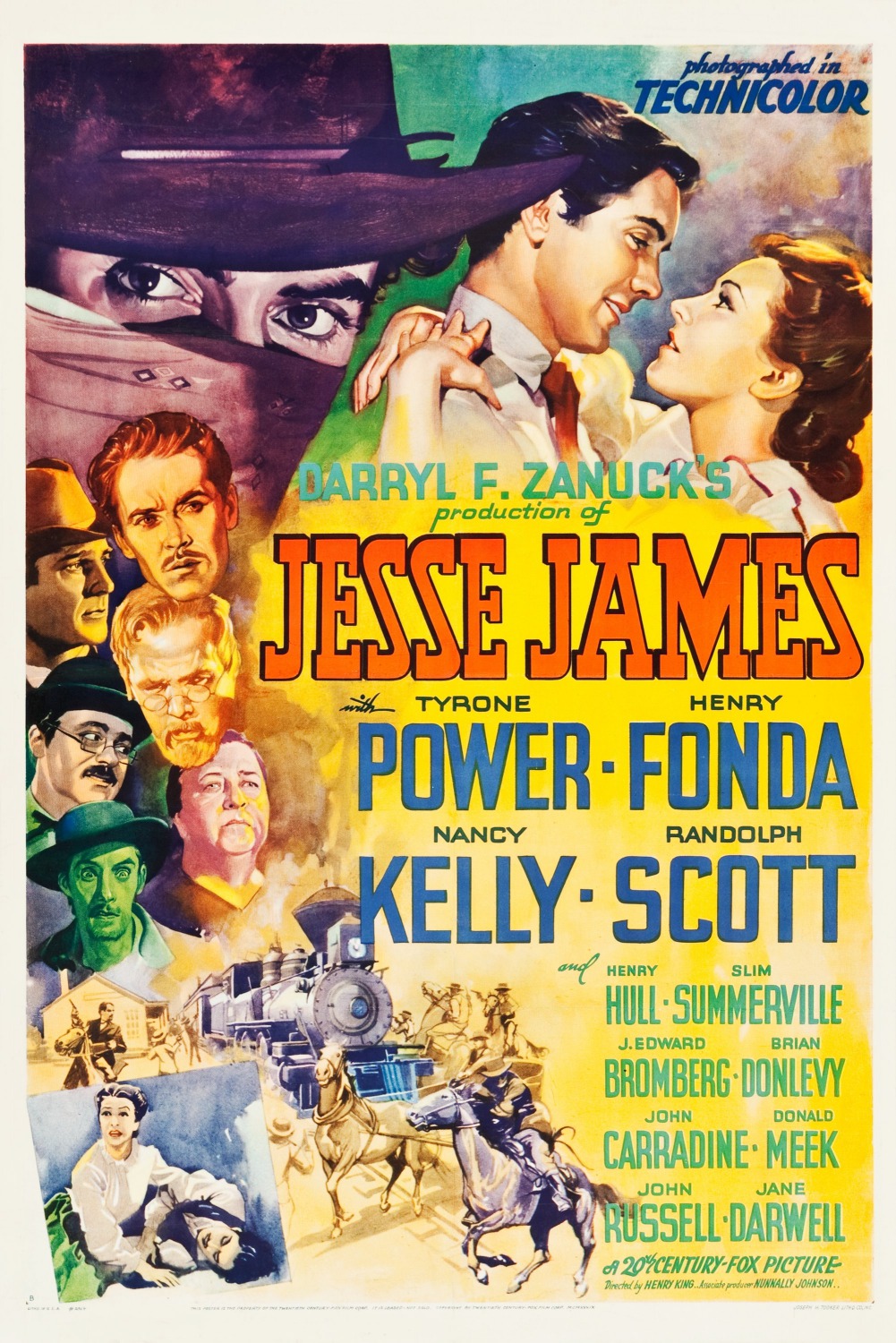 Extra Large Movie Poster Image for Jesse James 