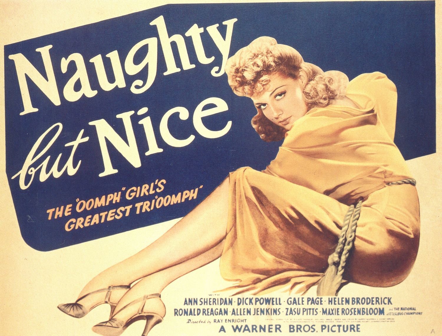 Extra Large Movie Poster Image for Naughty But Nice 