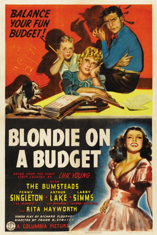 Blondie on a Budget Movie Poster