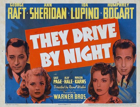 They Drive by Night Movie Poster