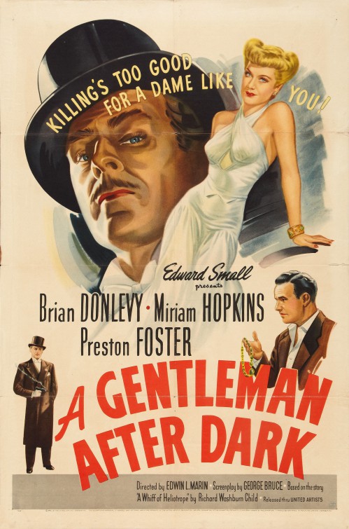 A Gentleman After Dark Movie Poster