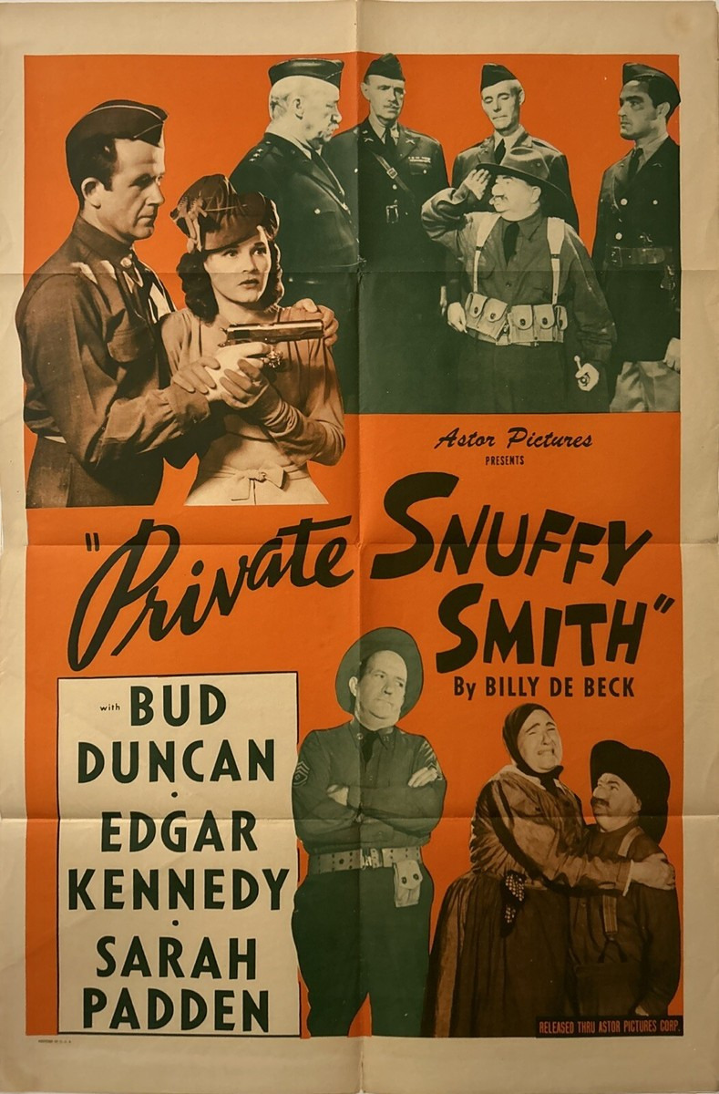 Extra Large Movie Poster Image for Private Snuffy Smith (#2 of 2)