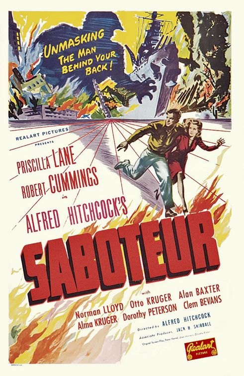 Saboteur Movie Poster