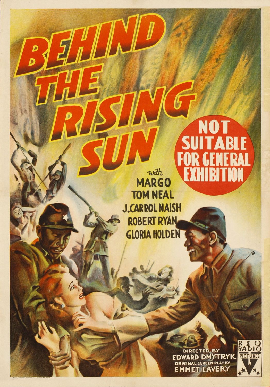 Extra Large Movie Poster Image for Behind the Rising Sun 