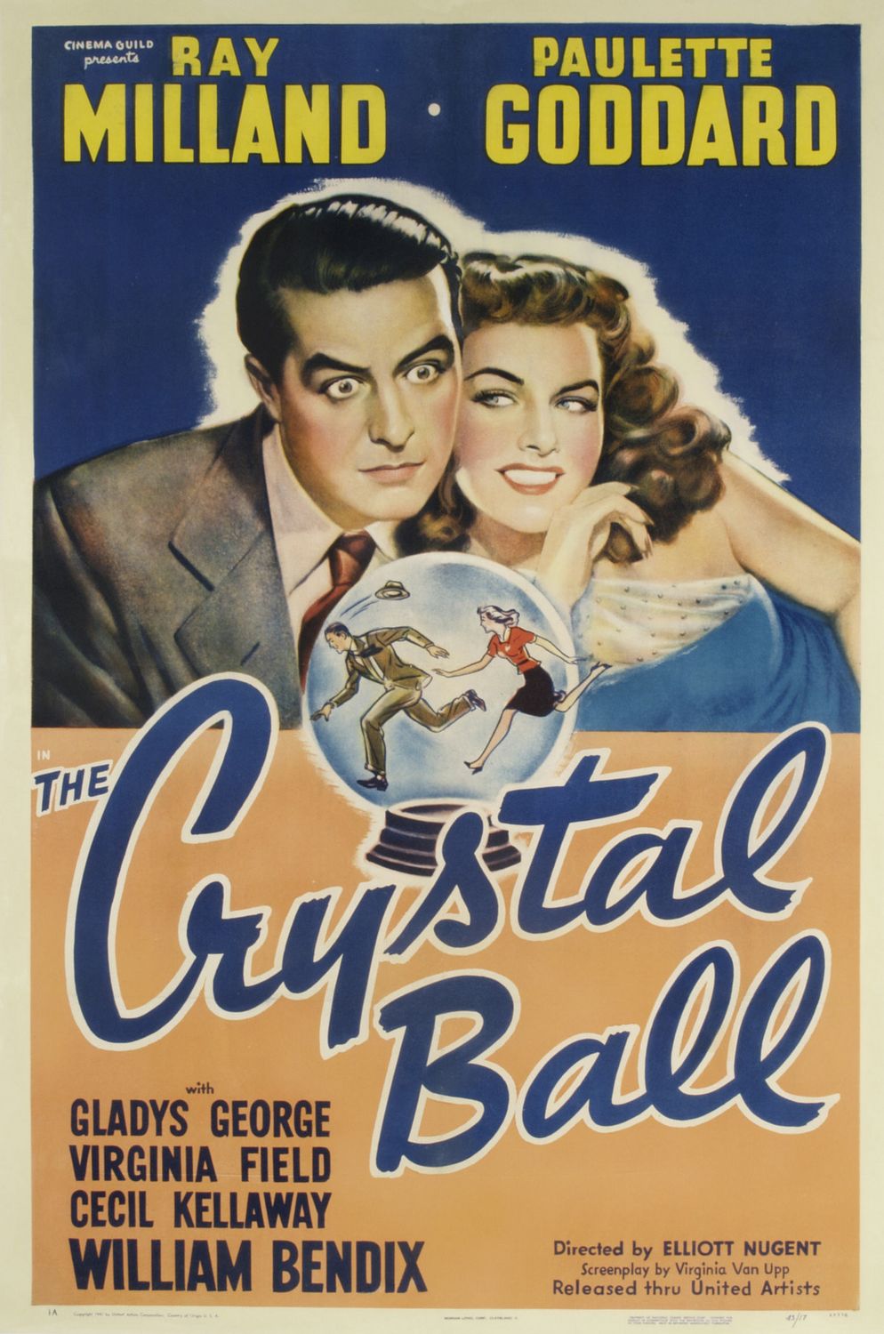 Extra Large Movie Poster Image for The Crystal Ball 