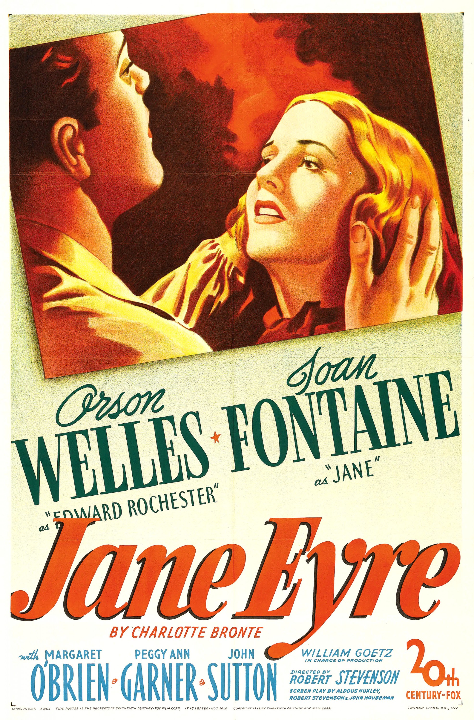 Mega Sized Movie Poster Image for Jane Eyre 