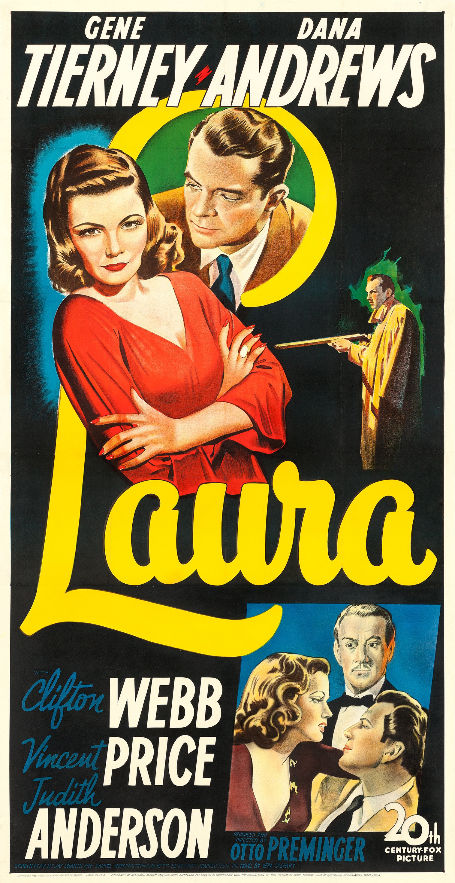 Mega Sized Movie Poster Image for Laura (#4 of 7)