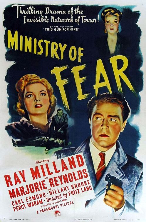 Ministry of Fear Movie Poster