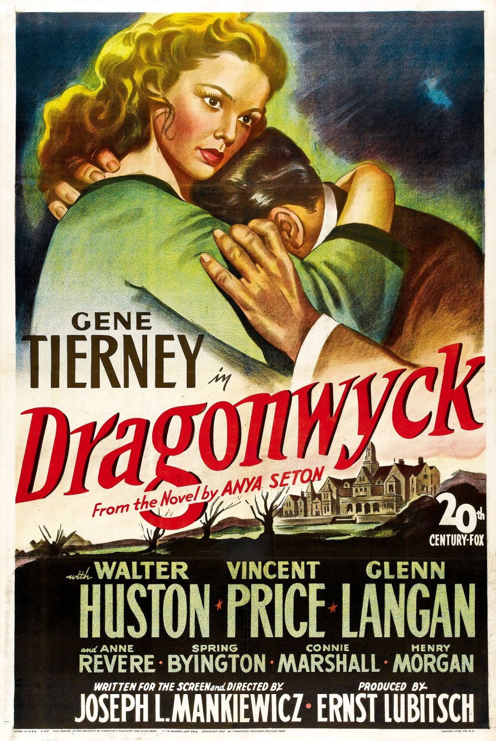 Extra Large Movie Poster Image for Dragonwyck 