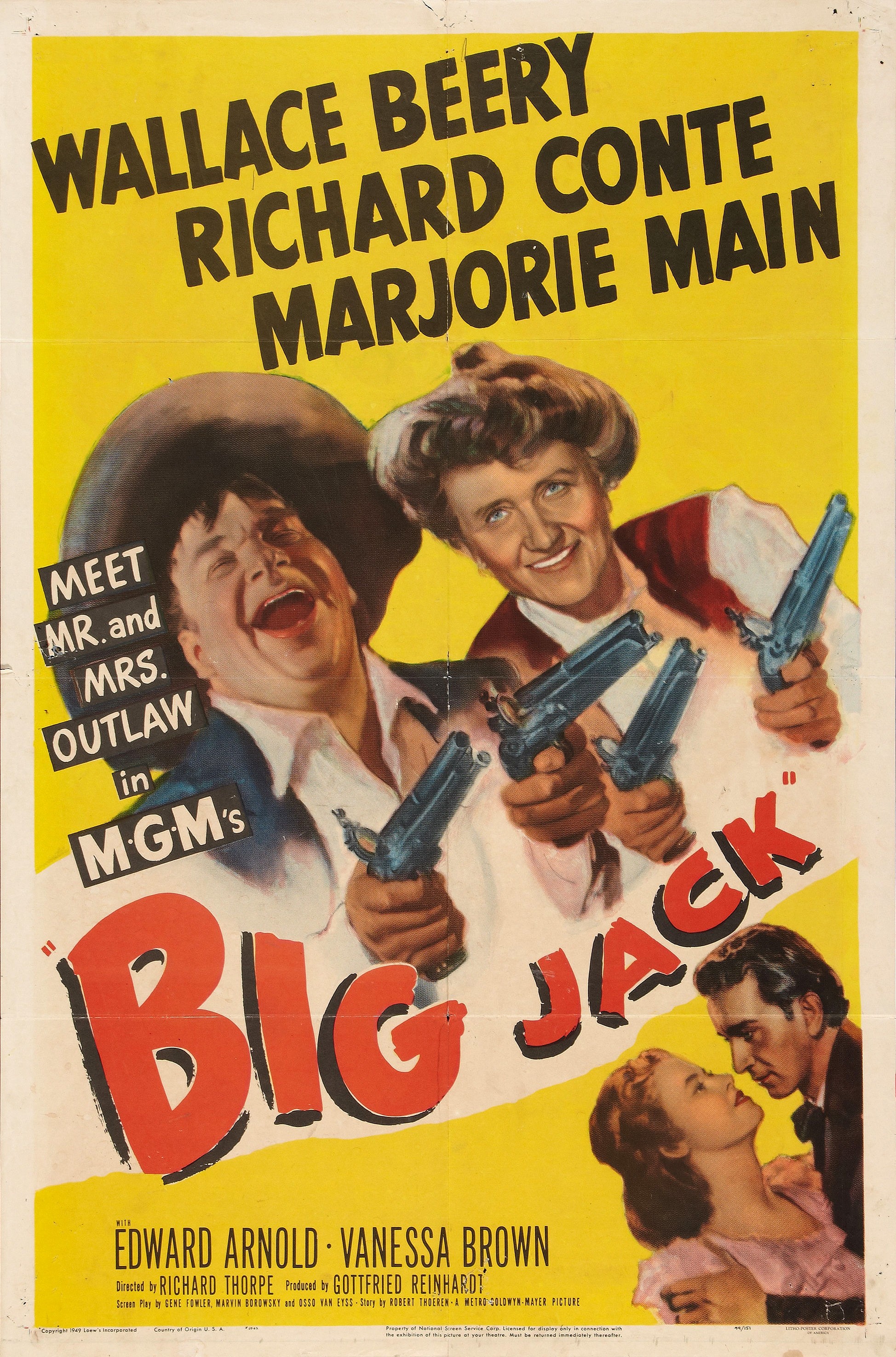 Mega Sized Movie Poster Image for Big Jack 