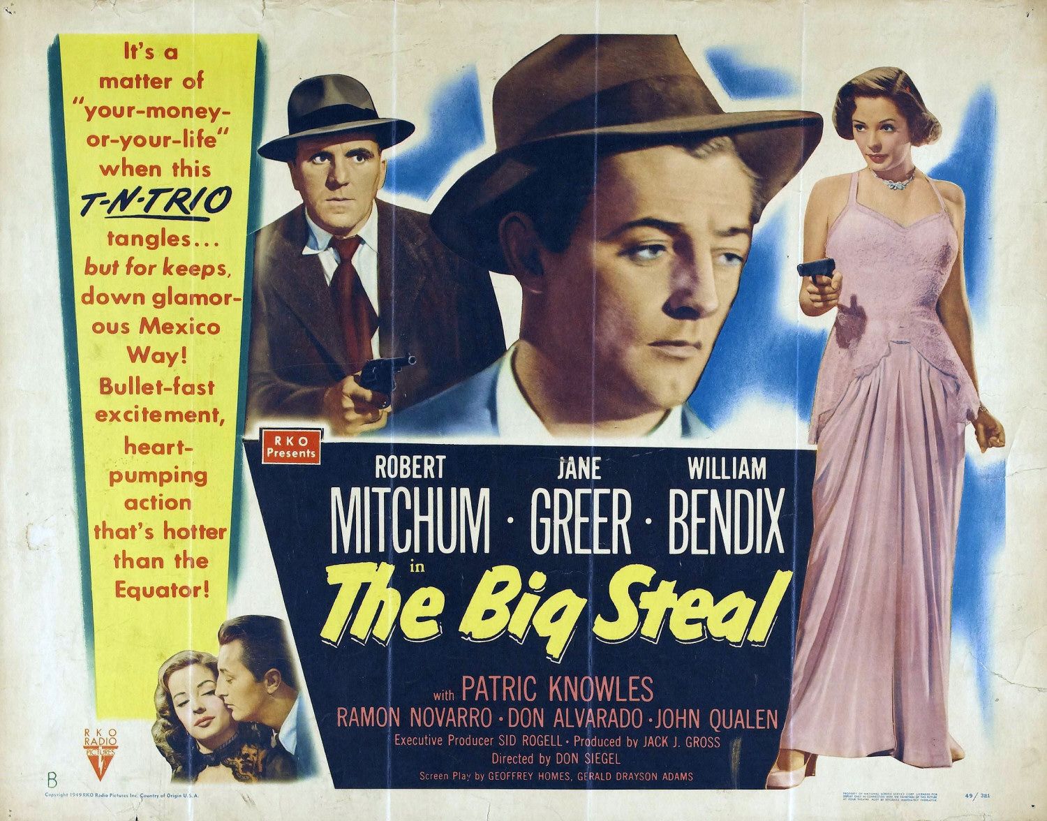 Extra Large Movie Poster Image for The Big Steal 