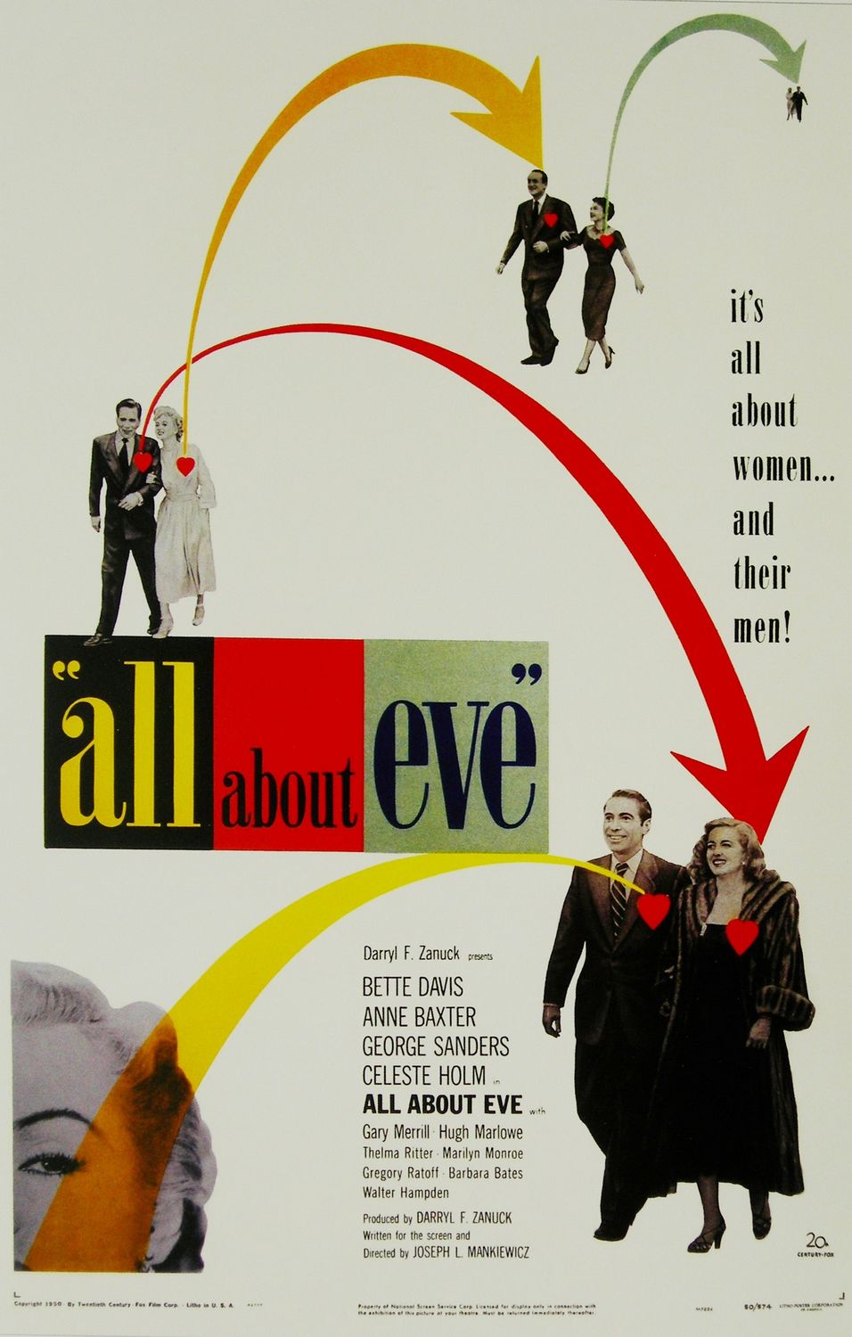Extra Large Movie Poster Image for All About Eve 