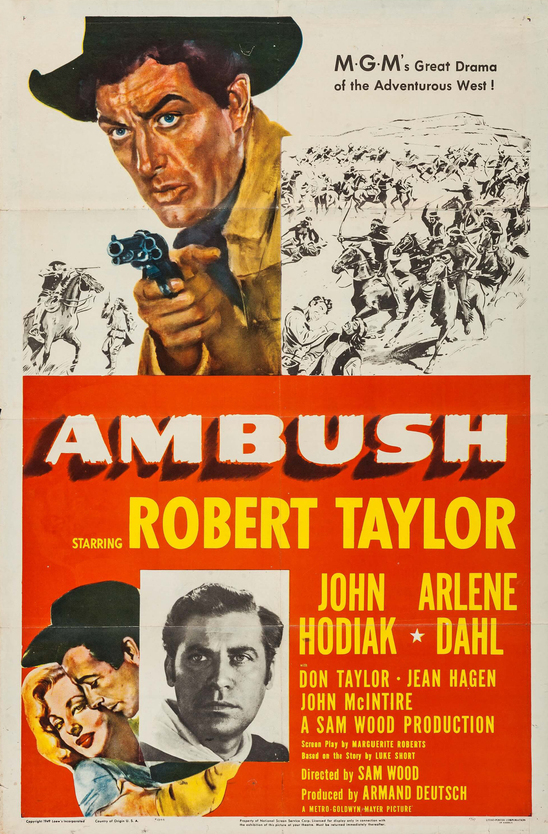 Mega Sized Movie Poster Image for Ambush 