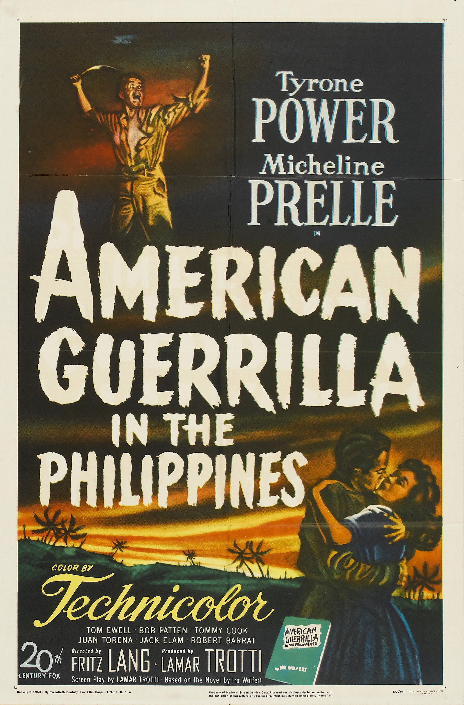 Mega Sized Movie Poster Image for American Guerrilla in the Philippines 