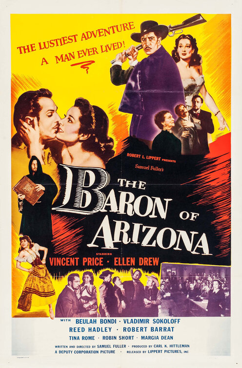 The Baron of Arizona Movie Poster