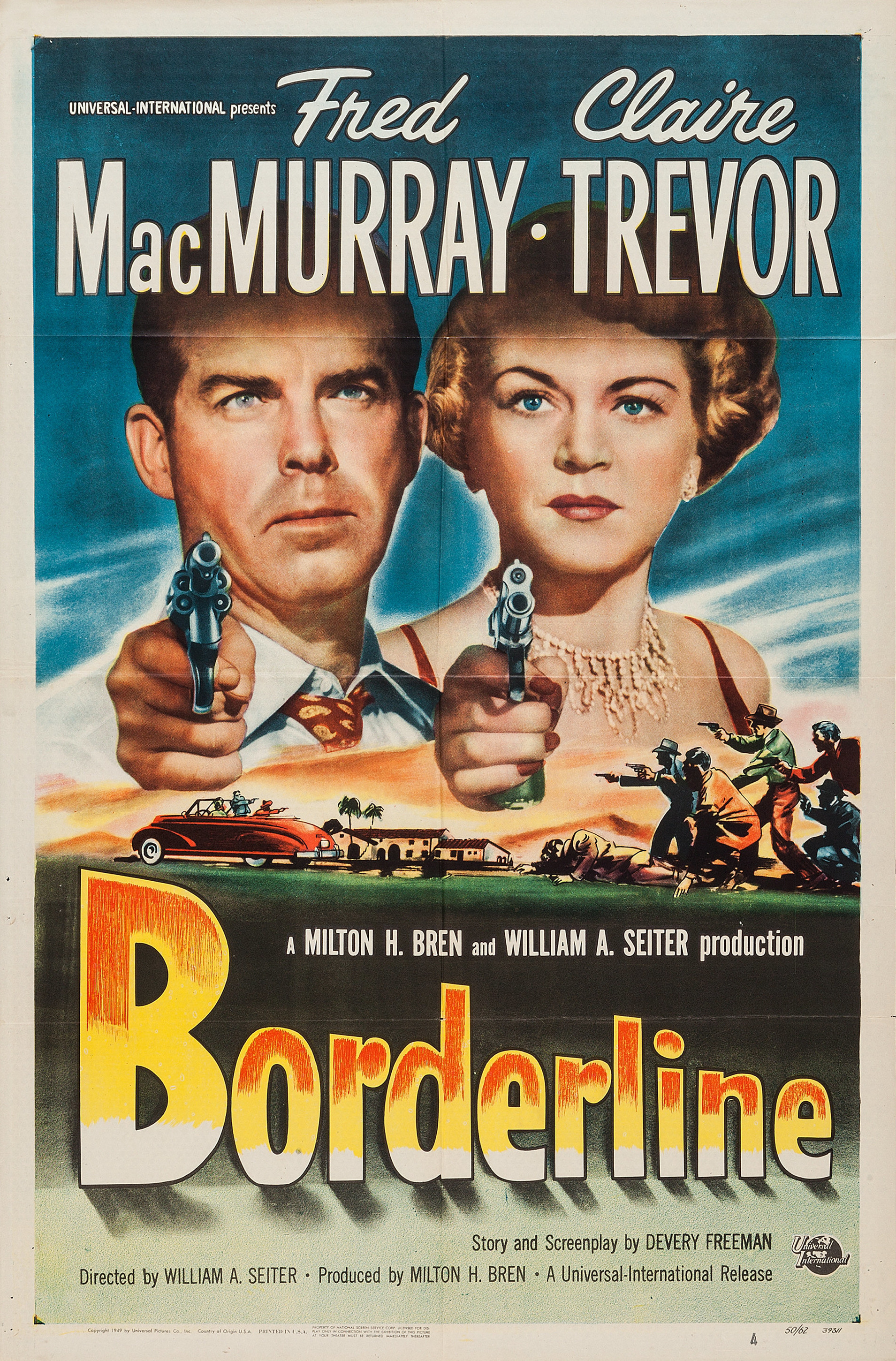 Mega Sized Movie Poster Image for Borderline 