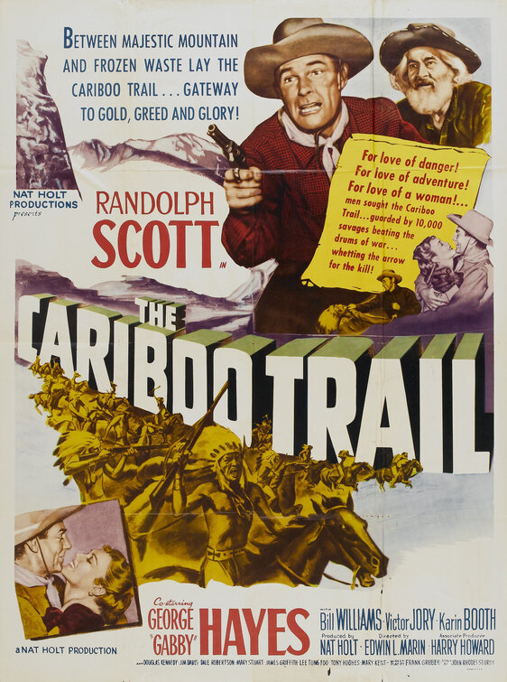 The Cariboo Trail Movie Poster