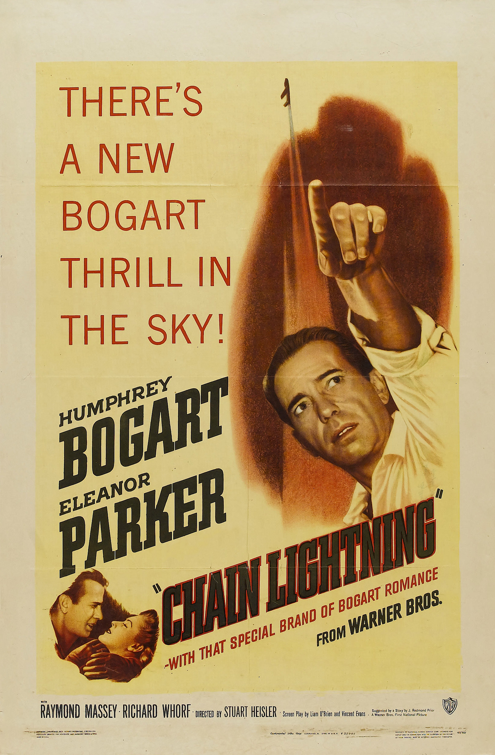 Mega Sized Movie Poster Image for Chain Lightning (#1 of 6)