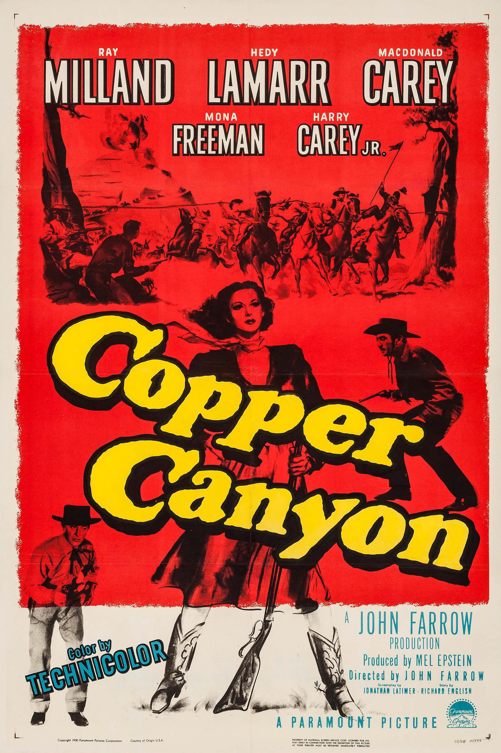 Extra Large Movie Poster Image for Copper Canyon (#1 of 3)