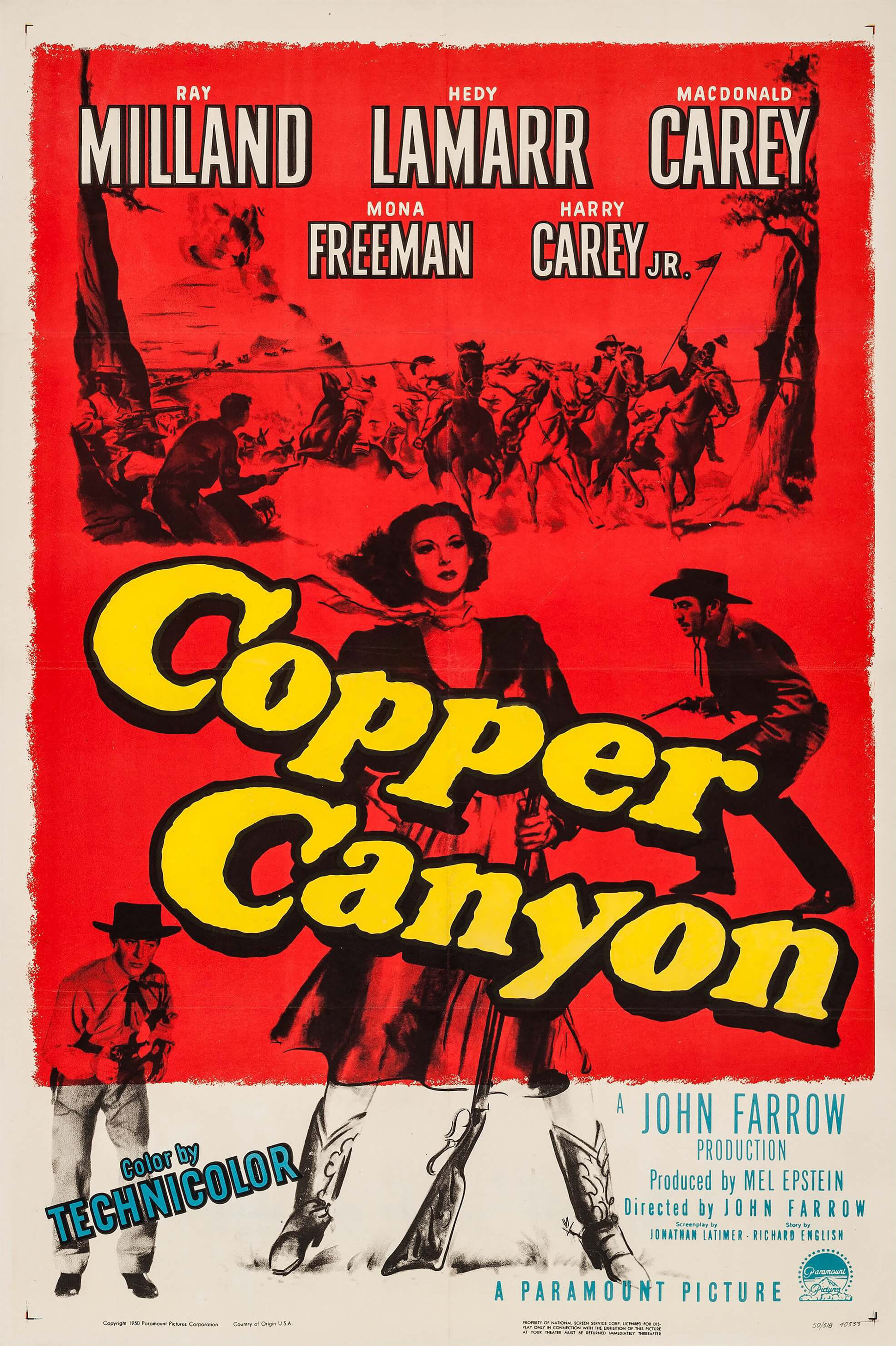 Mega Sized Movie Poster Image for Copper Canyon (#1 of 3)