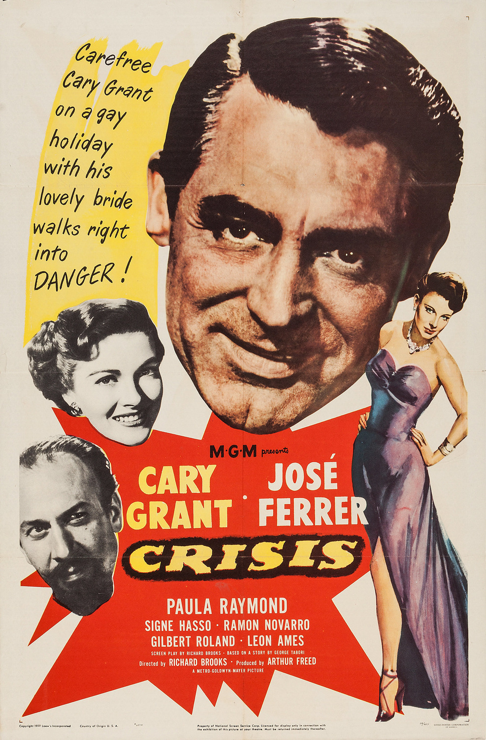 Extra Large Movie Poster Image for Crisis (#1 of 2)