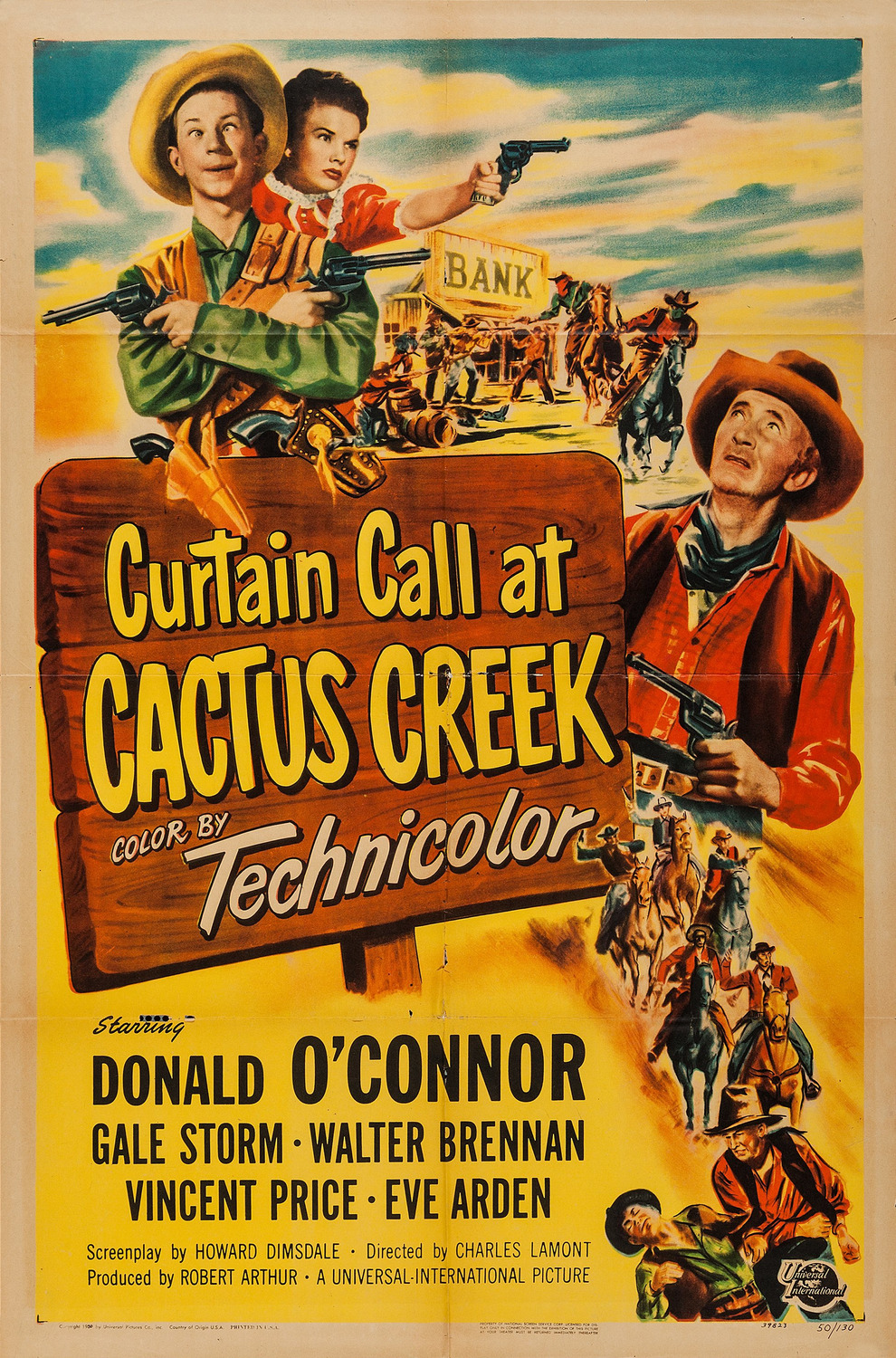 Extra Large Movie Poster Image for Curtain Call at Cactus Creek 