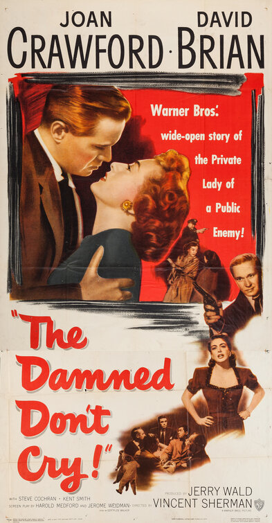 The Damned Don't Cry Movie Poster