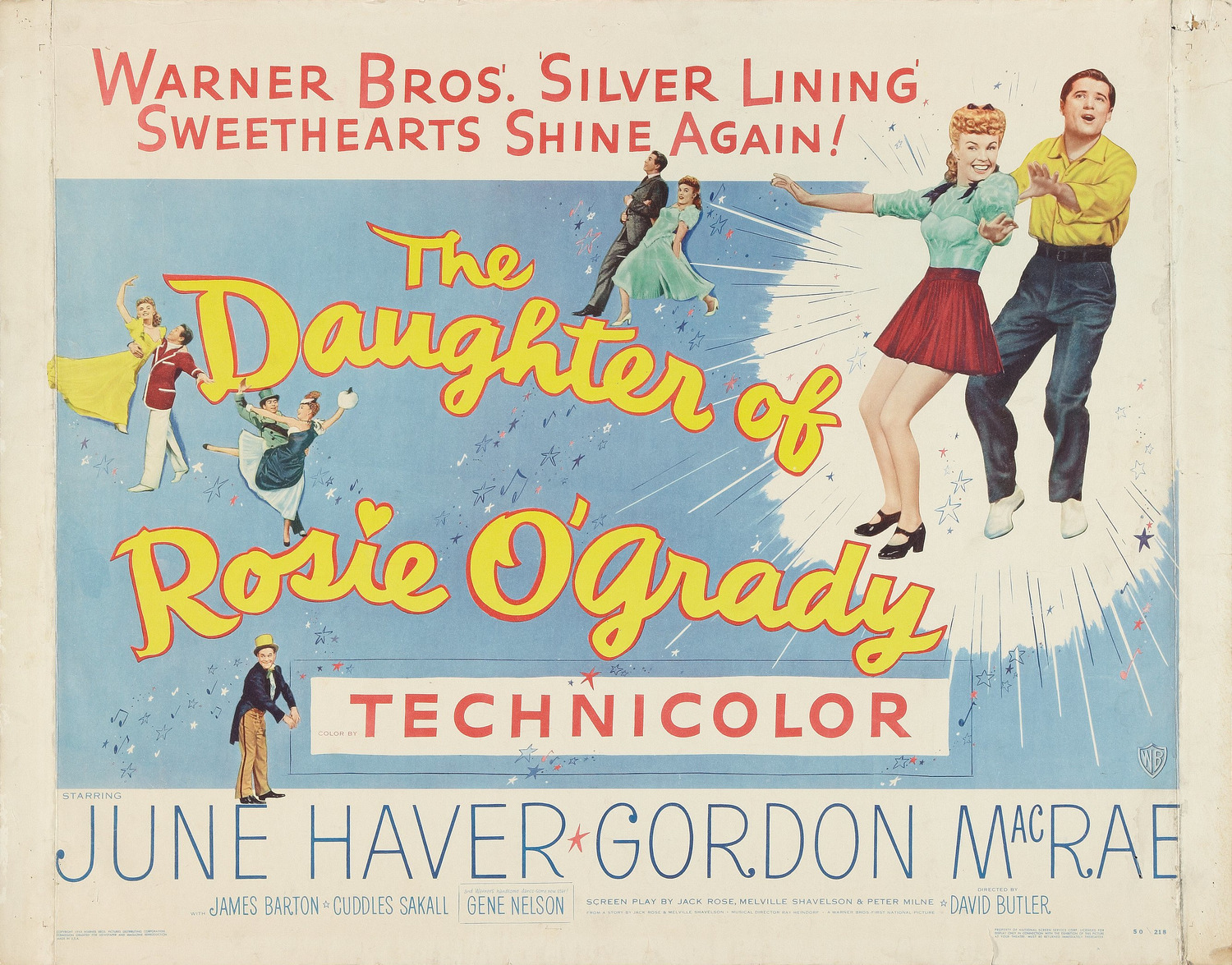 Extra Large Movie Poster Image for The Daughter of Rosie O'Grady (#2 of 2)