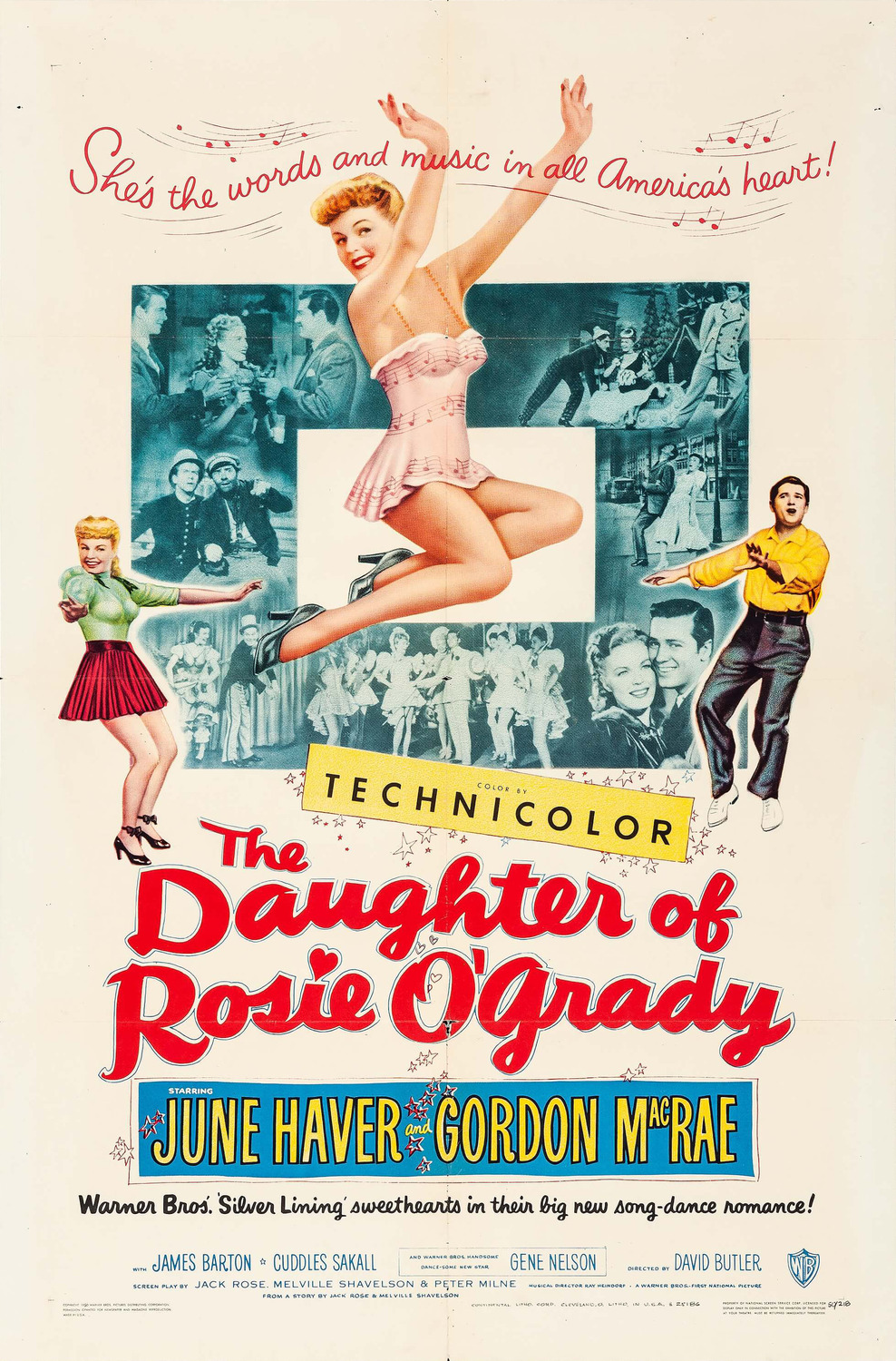 Extra Large Movie Poster Image for The Daughter of Rosie O'Grady (#1 of 2)