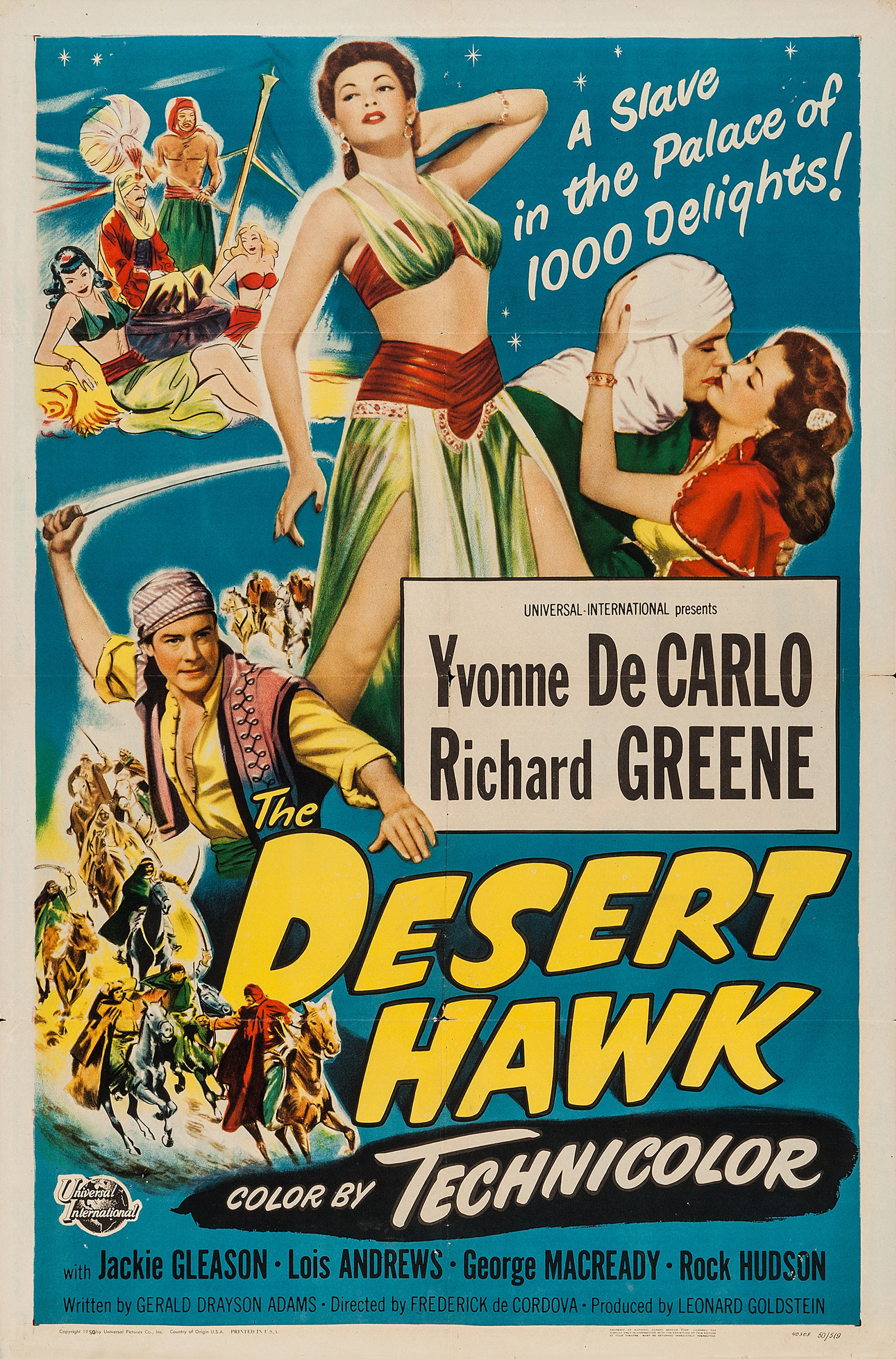 Mega Sized Movie Poster Image for The Desert Hawk 
