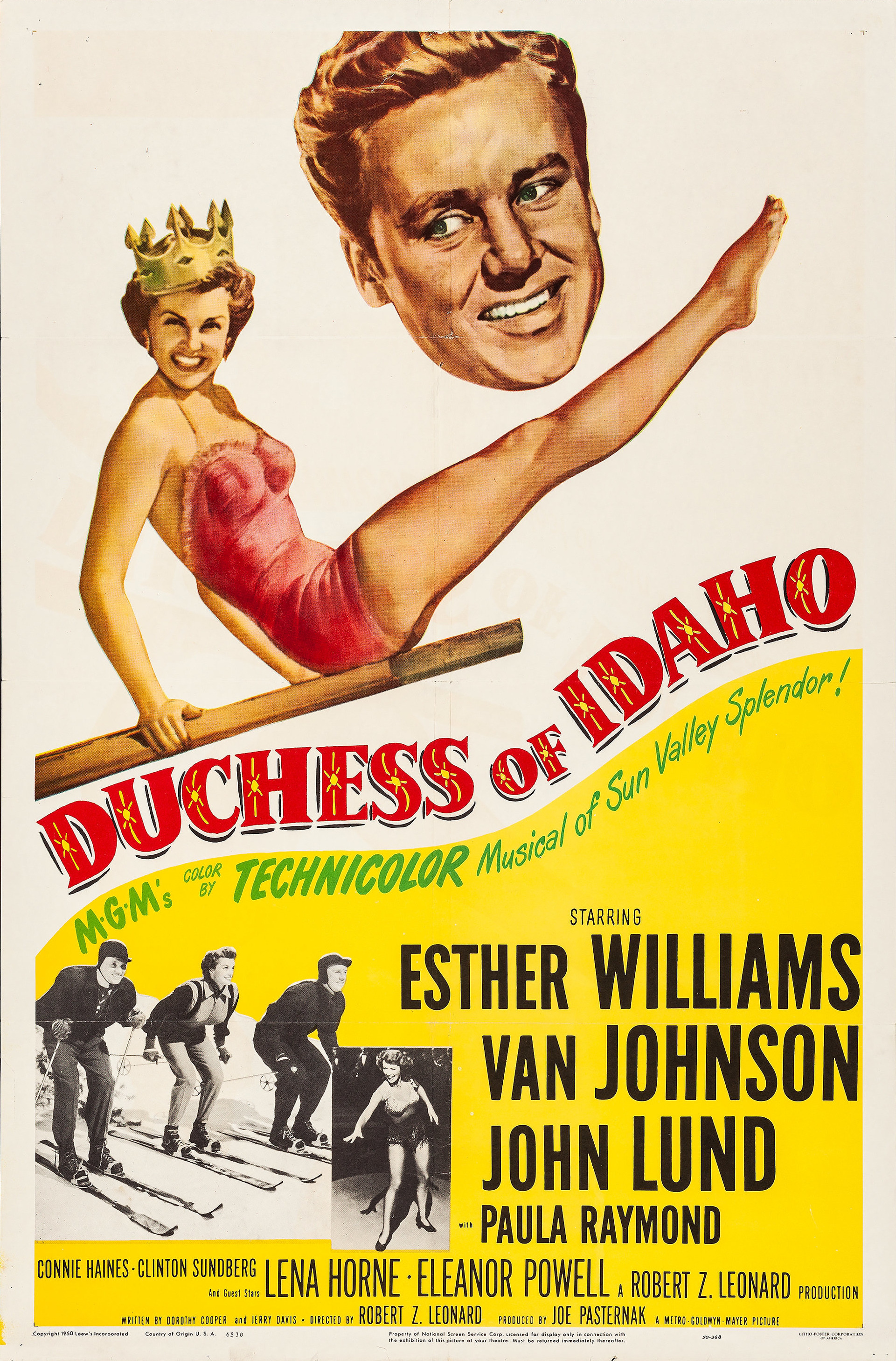 Mega Sized Movie Poster Image for Duchess of Idaho (#1 of 2)