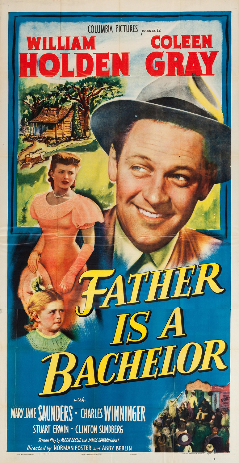 Extra Large Movie Poster Image for Father Is a Bachelor (#2 of 3)