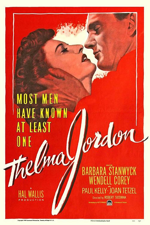 The File on Thelma Jordon Movie Poster