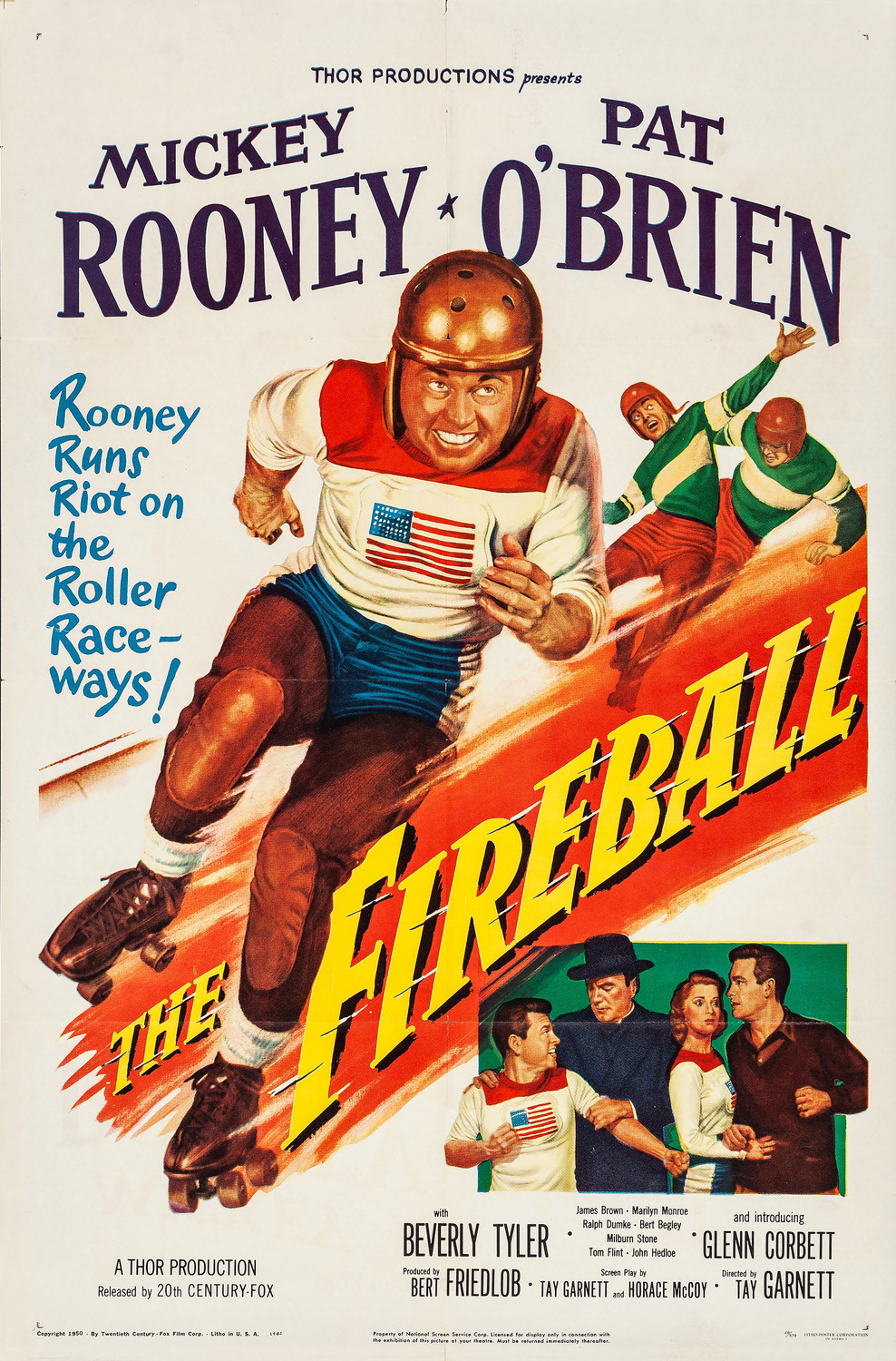 Extra Large Movie Poster Image for The Fireball 