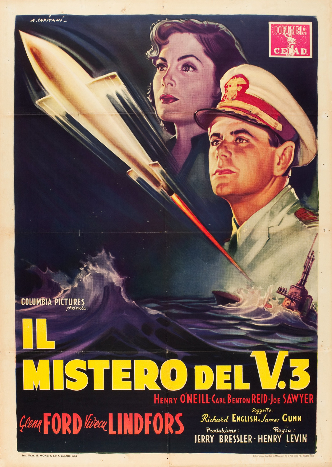 Extra Large Movie Poster Image for The Flying Missile (#2 of 2)