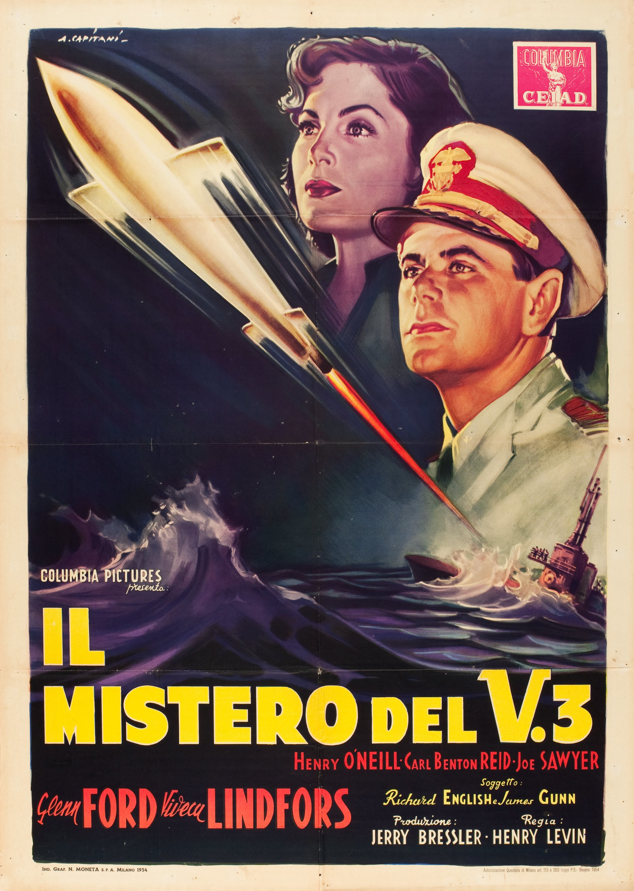 Mega Sized Movie Poster Image for The Flying Missile (#2 of 2)